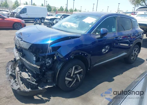 2025 Nissan Kicks Sv Fwd z USA, uszkodzony, nr VIN 3N8AP6CA2SL333835